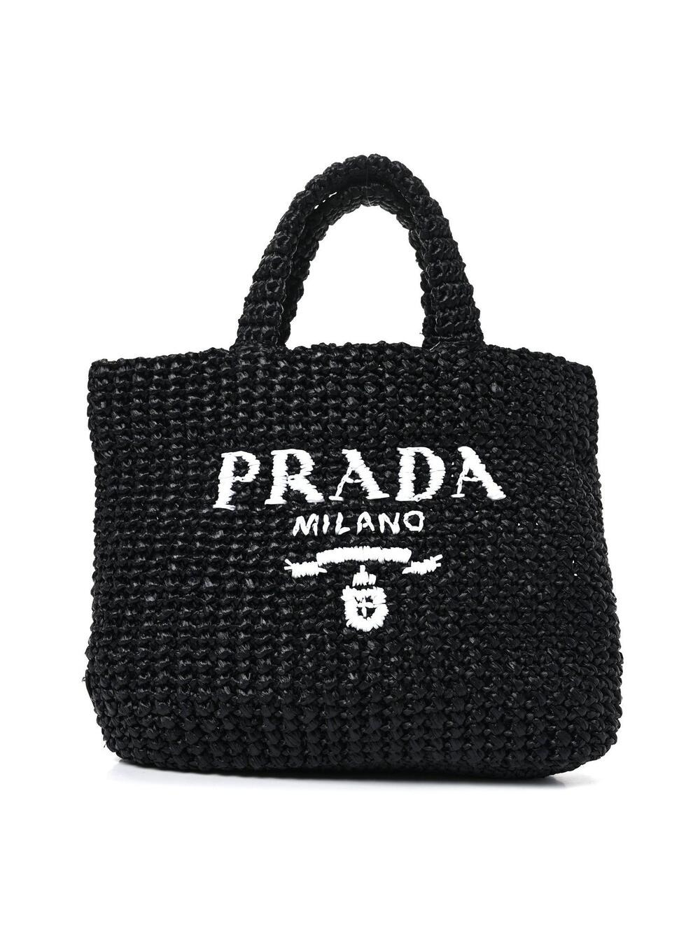 Prada Yarn Raffia Effect Crochet Small #364701P11B
